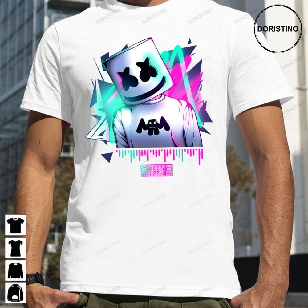 Art Neon Sound Marshmello Trending Style